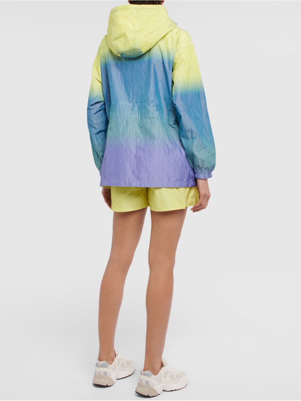 Tory Burch Ripstop Gradient Anorak Windbreaker - Picture 6 of 11